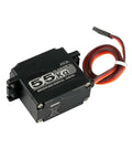 Hella Tough High Torque Digital Servo Featuring A Brushless Motor And Solid Metal Gears For IP67 Waterproof Durability And Sick RC Performance, black housing with wire.