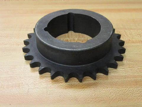 50BTB26 2012 Taper Bushed Sprocket Two And Nine Sixteenth Inch Bore 26 Teeth Heavy Duty Gear on wooden surface