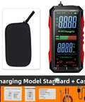 Rechargeable USB-C Digital Multimeter Workhorse Pro Grade With 6000 Counts And An 8 Inch Backlit Screen with carrying case