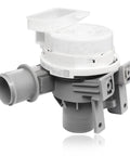 Upgraded AHA75673404 Washer Drain Pump Assembly for LG Washing Machine Replacement, drop-in fit, gray plastic