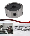 6 Inch Lathe Chuck 160mm CNC 3-Jaw Self-Centering Lathe Chuck With Internal And External Jaw Sets on machine tool setup