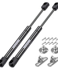 10 Inch 10 Lbs 45 Newton Gas Strut Lift Support Replacement Pair With Hardware Two Piece Set For Car Hatchback Trunk Hood Heavy Duty Workhorse No Sweat Snap In Install