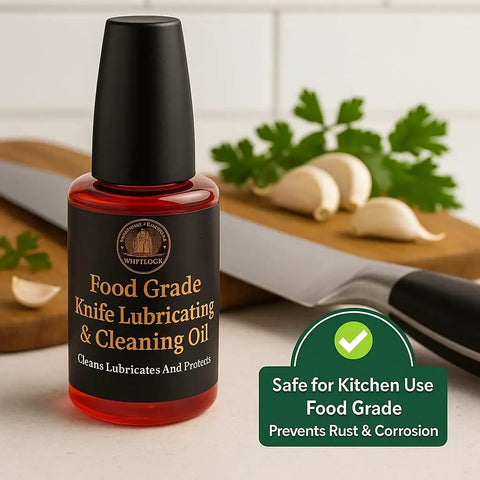Premium Knife Pivot Lube Oil For Folding Knives And Tools With Food Safe Formula Reduces Friction And Wear 20ml Bottle
