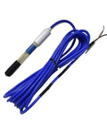 Built Tough Industrial PH Electrode Probe For Water Quality Testing And Lab Analysis, blue cable, robust sensor for accurate readings.