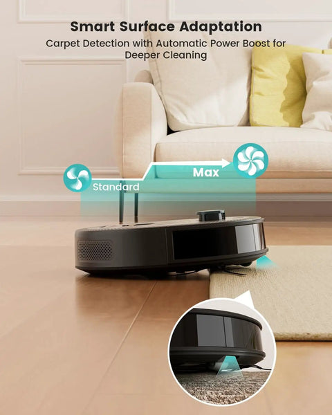 LiDAR Robot Vacuum And Mop With 450ml Dustbin Upgraded 190 Degree Obstacle Avoidance cleaning carpet under sofa M330 Pro