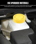 Installed Two Pack Radiator Coolant Reservoir Cap Set Fits Infiniti And Nissan OEM 21712 79900 Yellow Engine Water Tank Cap