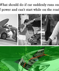 Beefy 67 Inch 150 Amp Heavy Duty Jumper Cables With Tough Alligator Clips For Emergency Roadside Assistance Graphic