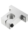 4 Pack SK16 Aluminum Linear Rod Rail Shaft Supports For 16mm Linear Motion Guides Ideal For CNC Machines And 3D Printers