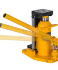 Heavy Duty Toe Jack Lift Hydraulic Tool For Cars And Trucks, Air Hydraulic Toe Jack With 5 To 10 Ton Capacity, Yellow Finish