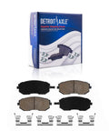 8 Piece Subaru Ceramic Brake Kit With Front 11.54 Inch Rotors And Rear 11.26 Inch Rotors Plus Ceramic Brake Pads For Forester Impreza Legacy WRX BRZ Outback 2011 2014 Ready To Install package with pads