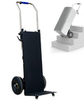 Heavy Duty Electric Stair Climbing Hand Truck With Mighty 1500W Motor And Rock Solid 880 Lb Capacity for moving items up stairs.