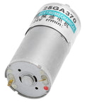 XD-25GA370 DC Gear Motor With Metal Gearbox Built Tough High Torque Micro Geared Motor Side View