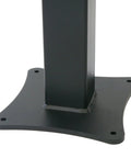 Rock Solid Heavy Duty Vise And Grinder Floor Pedestal Stand Featuring Universal Mounting Slots, 36 Inch Work Height Rust Resistant steel base support