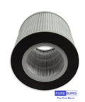 Two Pack H13 HEPA Replacement Filters For MEGAWISE EPI235A Air Purifier With 3 Stage Filtration Activated Carbon, front view
