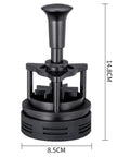 Killer Rotatable Espresso Coffee Distributor Stirrer Featuring Adjustable Height And Durable Aluminum Alloy Build for precise espresso preparation.