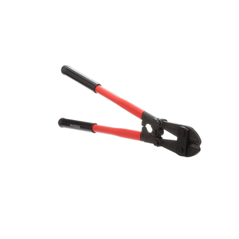 Model S18 Heavy Duty Bolt Cutter With Center Cut And High Leverage Jaws, 19-inch, red handles, angled view