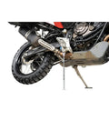 Beefy Adjustable Motorcycle Stand For Maintenance And Service 11 To 19 Inch Lift Zinc Plated Heavy Duty Steel Supports Bike Off Ground