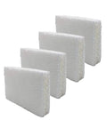 4-Pack Replacement Wick Filters For Vornado And Holmes Humidifiers - Easy Install Durable Wick Filter Set in white material