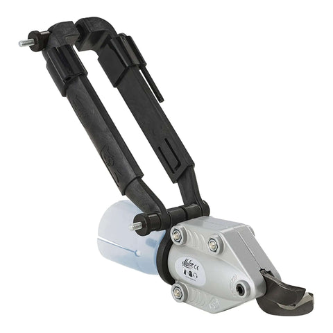 TSHD Turboshear Heavy Duty Metal Cutting Attachment For Drills with Replaceable Blades, 18 Gauge Capacity, shown side view