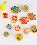 Snag These Dope Oil Drip Beads For DIY Jewelry Making With Ten Sand Gold Acrylic Bracelet Spacers And Necklace Earring Craft Findings To Level Up Your Creative Sessions: decorative colorful beads.
