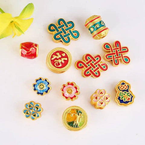 Snag These Dope Oil Drip Beads For DIY Jewelry Making With Ten Sand Gold Acrylic Bracelet Spacers And Necklace Earring Craft Findings To Level Up Your Creative Sessions: decorative colorful beads.