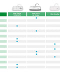 Compatibility chart for Water Saving Toilet Tank Lid Sink White Fits Most Tanks From Fifteen To Nineteen Inches showcasing models.