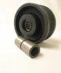 3-inch V-Groove caster wheel set for gates and carts.