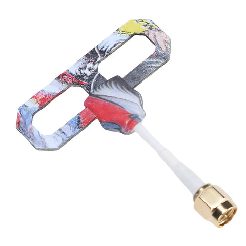 2.4G Omnidirectional SMA Antenna With 4.2dBi Gain For Drone Quadcopter Remote Control 3100 To 3500MHz Range multicolored design