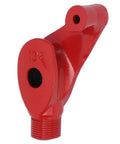 Rock Solid High Hardness Carbon Steel Manual Pipe Bender red component showing detail of the bending head for precise tube manipulation.
