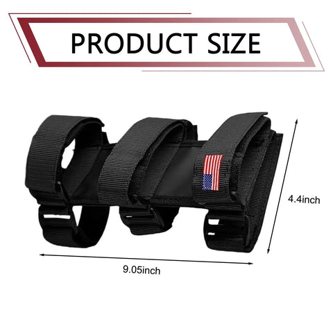 Road Warrior Car Roll Bar Fire Extinguisher Holder Featuring Adjustable American Flag Mount And Heavy Duty Nylon Straps For Jeep Wrangler Jk Jku Tj Cj Yj Lj That Stays Locked Through Dirty Backroads
