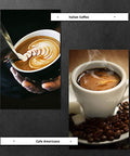 Straight Up Automatic Bean To Cup Coffee Maker With Built In Silent Grinder One Touch Cappuccino System Hot Water Tap Hassle Free Clean Smooth Daily Sips For Home Office showcasing Italian coffee and Cafe Americano.