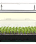 Seed Starter Kit With Grow Light Heat Mat 7 Inch Humidity Dome And 6x12 Cell Tray On Stand Bright Adjustable Lights