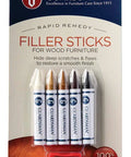 Wax Wood Furniture Filler Sticks Scratch Repair Kit With 5 Color Blends And Sharpener for wood furniture repair