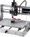 Compact DIY CNC Router For Wood PCB PVC Engraving With All Aluminum Frame And 300 X 180 X 45mm Working Area, front view
