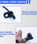 Front Abs Wheel Speed Sensor 2 Pcs Built Tough Kit For 2013 2017 Honda Accord And 2015 2020 Acura TLX showing direct replacement design.