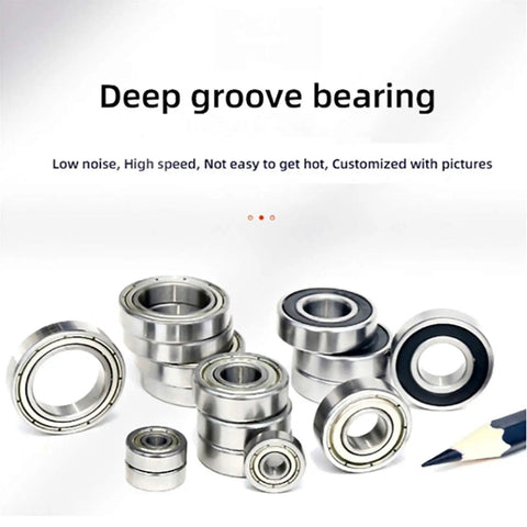 Deep Groove Ball Bearings Set, 10 Pcs 608ZZ 688ZZ, Ideal For Rail Linear Motion Systems, 3D Printer Parts, Industrial Automation Equipment, Top Notch Performance, Durable Steel Construction, assorted shielded steel bearings