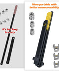 11 Piece Universal Serpentine Belt Tool Kit With Sockets 15mm 16mm 18mm And Die Wrenches 13mm 14mm 15mm Tensioner Tool And Belt Removal Tool