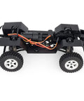 Durable Steel Frame RC Crawler Chassis Assembled With 2 Speed Gearbox For RC Crawlers Upgrade Part Built With Reinforced Nylon Gearbox And Axle Shells For Off Road Tough Trails Beefed Up Bronco Defender JJRC C8809 C8801