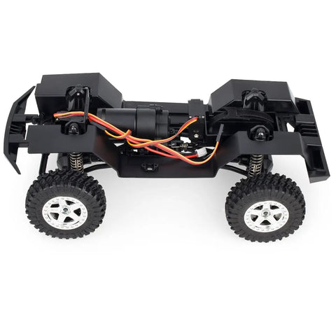 Durable Steel Frame RC Crawler Chassis Assembled With 2 Speed Gearbox For RC Crawlers Upgrade Part Built With Reinforced Nylon Gearbox And Axle Shells For Off Road Tough Trails Beefed Up Bronco Defender JJRC C8809 C8801