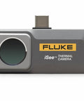 Front view of iSee Mobile Thermal Camera For Android Phones With 25Hz Imaging And 1022F Temperature Range Real Time Image Sharing