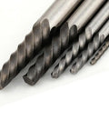 5 Piece Screw Extractor Set Easy Out For Removing Broken Bolts And Damaged Screws Includes Cobalt Drill Bits Heavy Duty Steel Construction