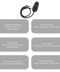 24V Electric Wheelchair Joystick Controller With Brake Connector For Easy Speed And Direction Control In Mobility Aids Plug And Play Installation Reliable Stop On Release Compatible With Electric Wheelchairs