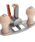 Router Plane Hand Tool With Depth Stop And Base Holes Pro Grade 8mm Blade Heavy Duty Easy Depth Adjustment Ergonomic Handle High Configuration For Precise Planing And Clean Cuts
