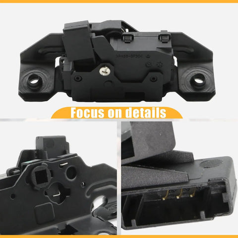 Premium Rear Liftgate Latch Actuator Motor For Chevrolet Trax Tahoe Suburban Gmc Yukon Buick Encore 2015-2019 with detailed view of connections.