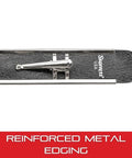 Vinyl Tool Case For Half Inch Wide Rule With Built In Clip, Leather Like Cover And Metal Bound Edges, Rugged Protection