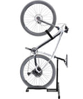 Vertical Bike Stand Floor Bicycle Rack With Adjustable Upright Design for space-saving storage fits most bikes up to 2.4 inches