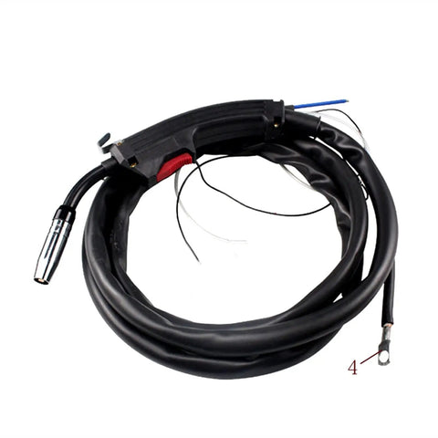 MIG Welding Torch With 2 Meter Cable for MIG Equipment 14AK Compatible Soldering Brazing Plumbing DIY and Home Projects