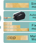 Image displaying modes of the Automatic Electric Water Activated Tape Dispenser High Speed Gummed Paper Tape Machine.