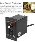 400W AC 220V Motor Speed Controller Regulator With Forward And Backward Drive Pro Grade Heavy Duty Unit for industrial use.
