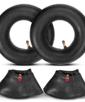 4 Pack 4.10/3.50-4 Inner Tubes With TR87 Bent Valve Stem 10 Inch Heavy Duty Replacement for Lawn Mowers and Utility Equipment